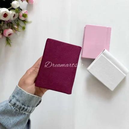 مینی آلبوم سایز 7 در 10(عنابی مخمل)